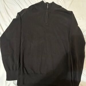 Black Jos A Bank Signature Quarter Zip
